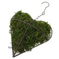 thumbnail image 4 of huntermoon Hanging Planters Heart Shape Flower Pots Iron Wall Succulent Plants Basket Succulent Iron Heart-Shaped Flower Basket, 4 of 7