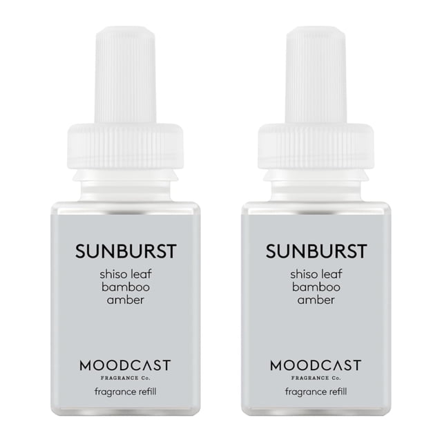 Recambio para difusor de aromas Pura Moodcast Sunburst, 120 horas, paquete de 2