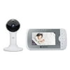Motorola Baby Monitor VM64 - 4.3" WiFi Video Baby Monitor with Camera HD 1080p - Connects to Smart Phone App, 1000ft Long Range, Two-Way Audio, Remote Pan-Tilt-Zoom, Room Temp, Lullabies, Night V