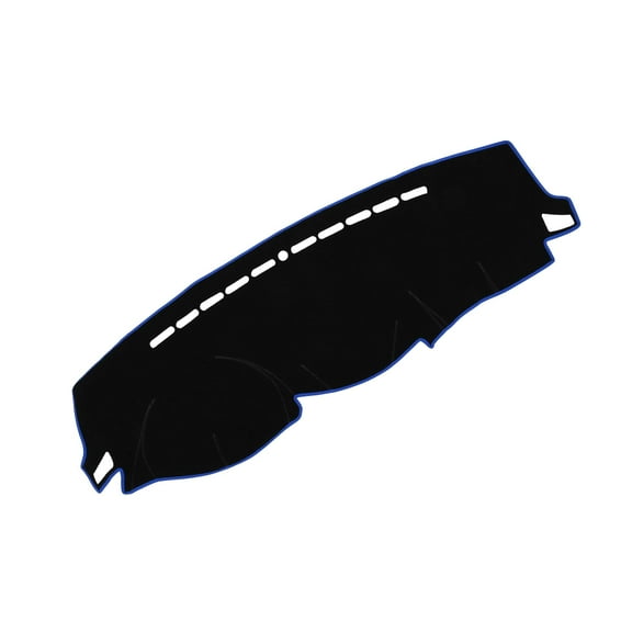 Unique Bargains Dashboard Covers for Hyundai Elantra 2007-2010 Non-Slip Dash Cover Mat Polyester Black, Blue Front