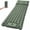 Green, variant on Aonhom Camping Sleeping Pad, 4" Ultralight Inflatable Sleeping Pad with Pillow Built-in Foot Pump Compact Camping Air Mattress for Backpacking, Hiking, Outdoors (Green, Single)