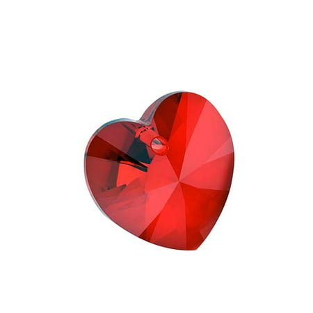 Swarovski Crystal, #6228 Heart Pendant 18mm, 1 Piece, (Best Place To Sell Swarovski Crystal)