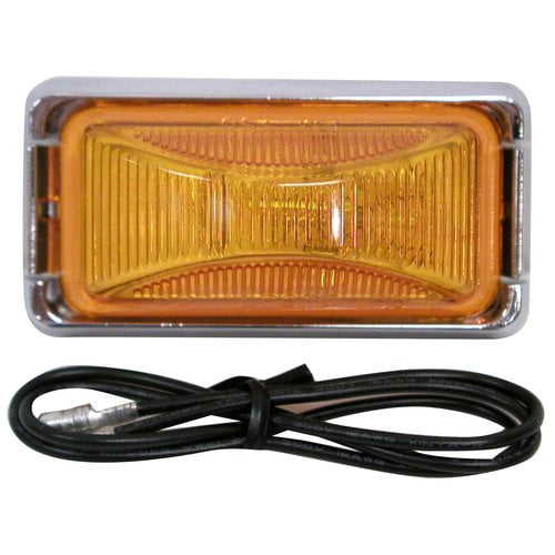 Peterson Clearance & Side Marker Light Kit – 2 Amber Lights – 10-Pack (146-KA-10)