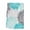 Turquoise Gray, variant on Yellow Blue Sunflowers Kitchen Towels Set of 3, Boho Retro Floral Rustic Blossom Absorbent Dish Towels for Kitchen, Microfiber Hand Towel, Quick Drying Tea Towel for Cleaning Decorative Dishcloths