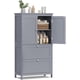 thumbnail image 5 of VASAGLE Gabinetes para Baño con 2 Cajones y 2 Puertas Estante Regulable 30x60x110 cm, 5 of 5