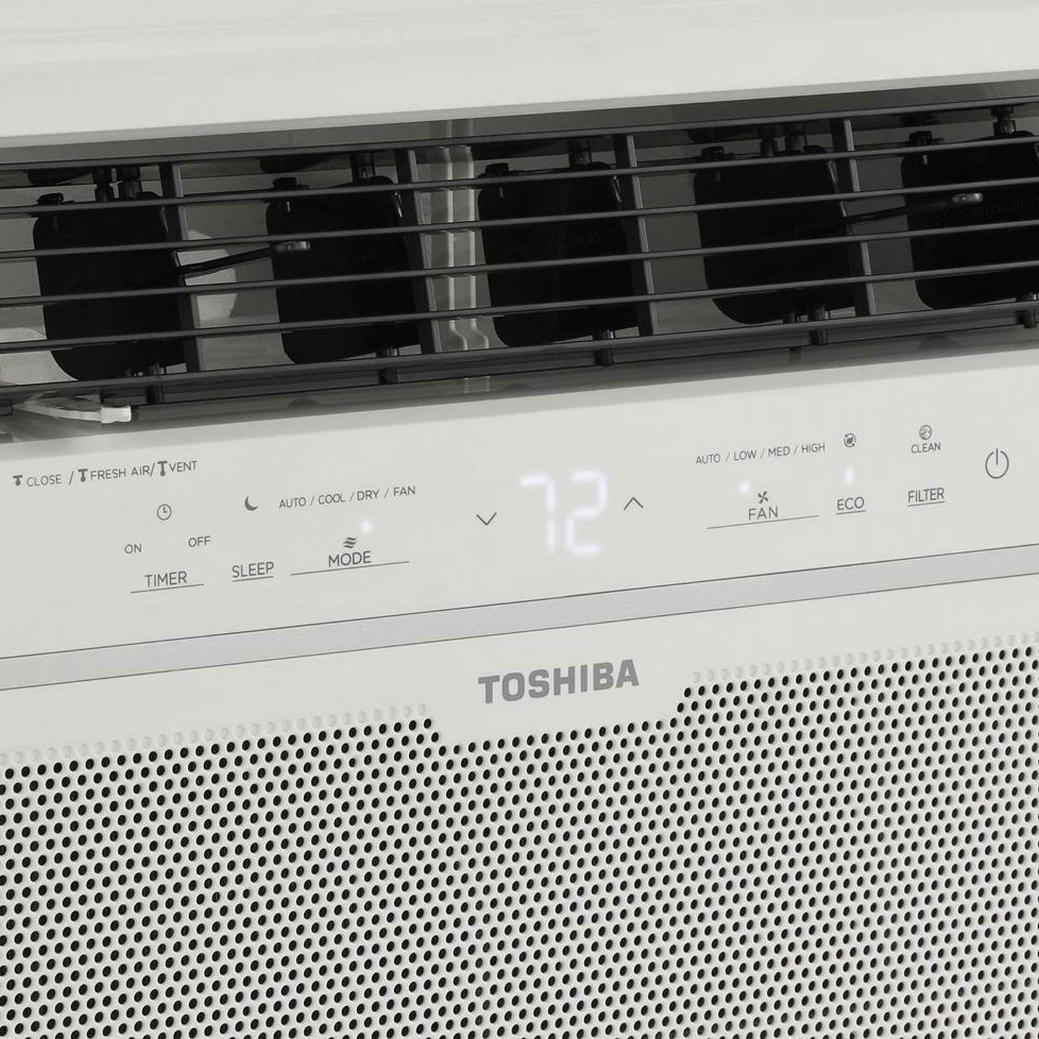 Restored Toshiba Window Air Conditioner/Dehumidifier with Remote (Refurbished)