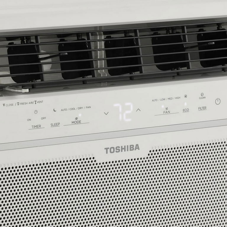 Restored Toshiba Window Air Conditioner/Dehumidifier with Remote 