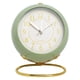 thumbnail image 3 of Metal Alarm Clock Decoration Ornaments Alarm Clock Living Room Bedroom Quartz Luminous Clock, Alarm Clock, Metal Frame, Elegant Design, Night Light, Timekeeping, Modern Style, Foldable,, 3 of 8