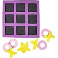 thumbnail image 6 of Bedwina Tic Tac Toe Game Board for Birthday Party Favors and Occupational Therapy, 5" x 5" 24-Pack, 6 of 7