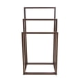 thumbnail image 5 of Canddidliike Metal 3 Bar Towel Rack Drying Holder for Bathroom Organizer, Brown, 5 of 5