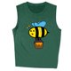 thumbnail image 5 of Moda casual mujer sin mangas impreso damas o-cuello tops chaleco camiseta Pompotops  lopia989870, 5 of 6