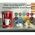 Keurig KSelect SingleServe KCup Pod Coffee Maker, Vintage Red