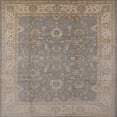 thumbnail image 1 of Ahgly Company Indoor Square Mid-Century Modern Rose Purple Oriental Area Rugs, 8' Square, 1 of 6
