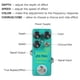 thumbnail image 5 of Pedal de efecto MOSKYaudio Chorus / Vibe Pedal de efectos Pedal de efectos de guitarra Pedal de efectos pequeños individuales Tomshoo Pedal de efecto, 5 of 6