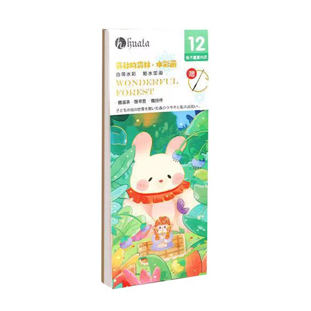 Libros De Dibujo Para Colorear 12 hojas de libros de dibujo para colorear, material no tóxico para niños (bosque de fantasía) Likrtyny libre de BPA