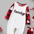 thumbnail image 4 of Lilgiuy Family Christmas Pajamas Matching Sets Fun Xmas Pjs Casual Letter Print Holiday Loungewear Outfits for Women Men Couples Dad Christmas Birthday Gifts (Baby), 4 of 5