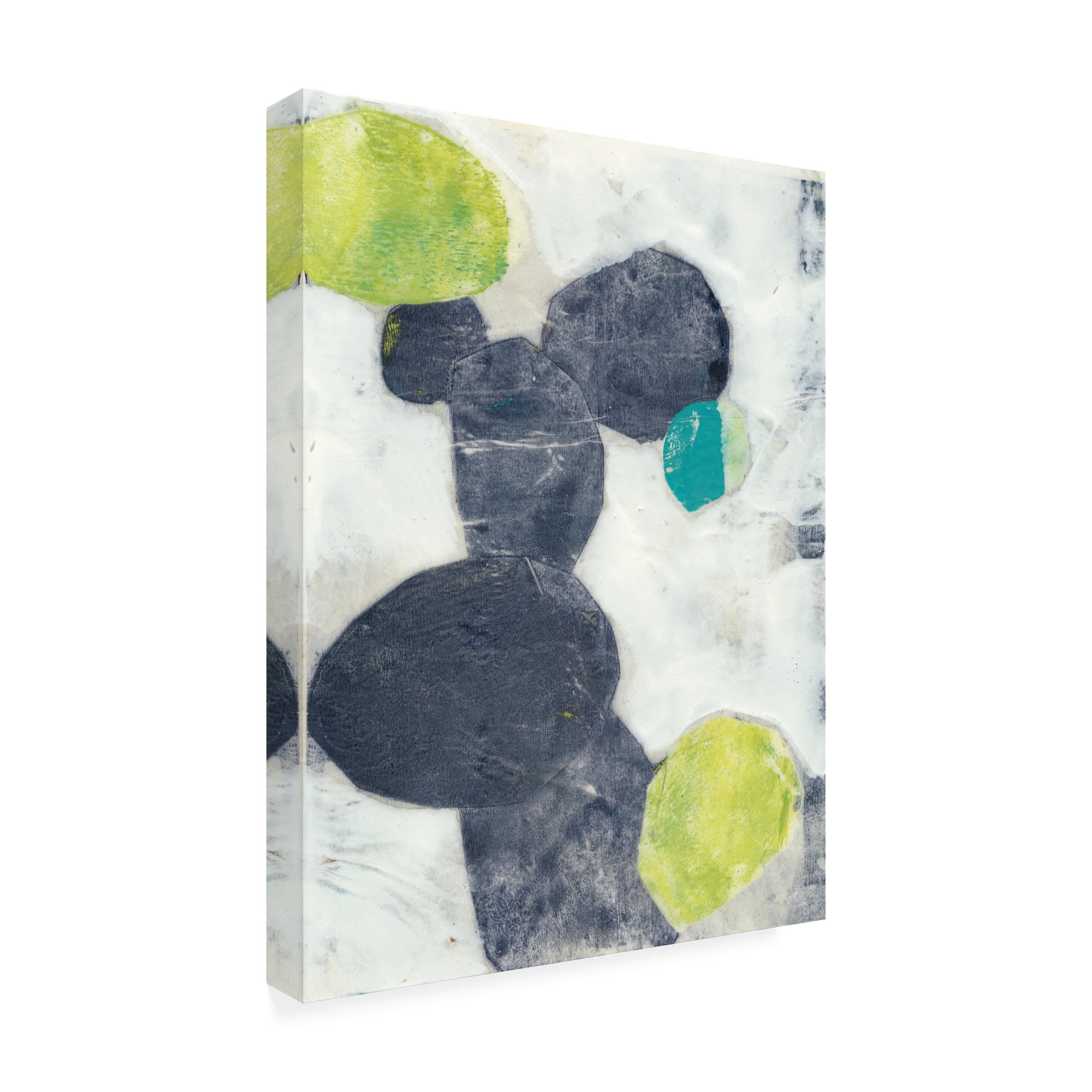 Trademark Fine Art 'Indigo Orbs II' Canvas Art by Jennifer Goldberger