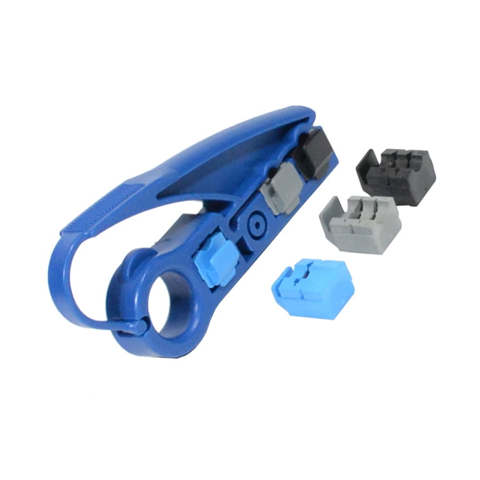 Coax UTP Cable Jacket Strip Tool RG6/RG59/UTP Stripper Cutter Cat5e