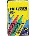 thumbnail image 1 of Avery AVE17752 Hi-Liter Desk Style Highlighter, Assorted - Pack of 4, 1 of 1