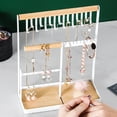 thumbnail image 4 of YAOMOBB Large Capacity Large Capacity Jewelry Organizer Stand 4 Tier Necklace Holder, 4 of 6
