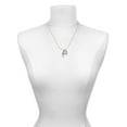 thumbnail image 3 of Delight Jewelry Silvertone Trumpet Best Mom Ever Charm Necklace, 3 of 4