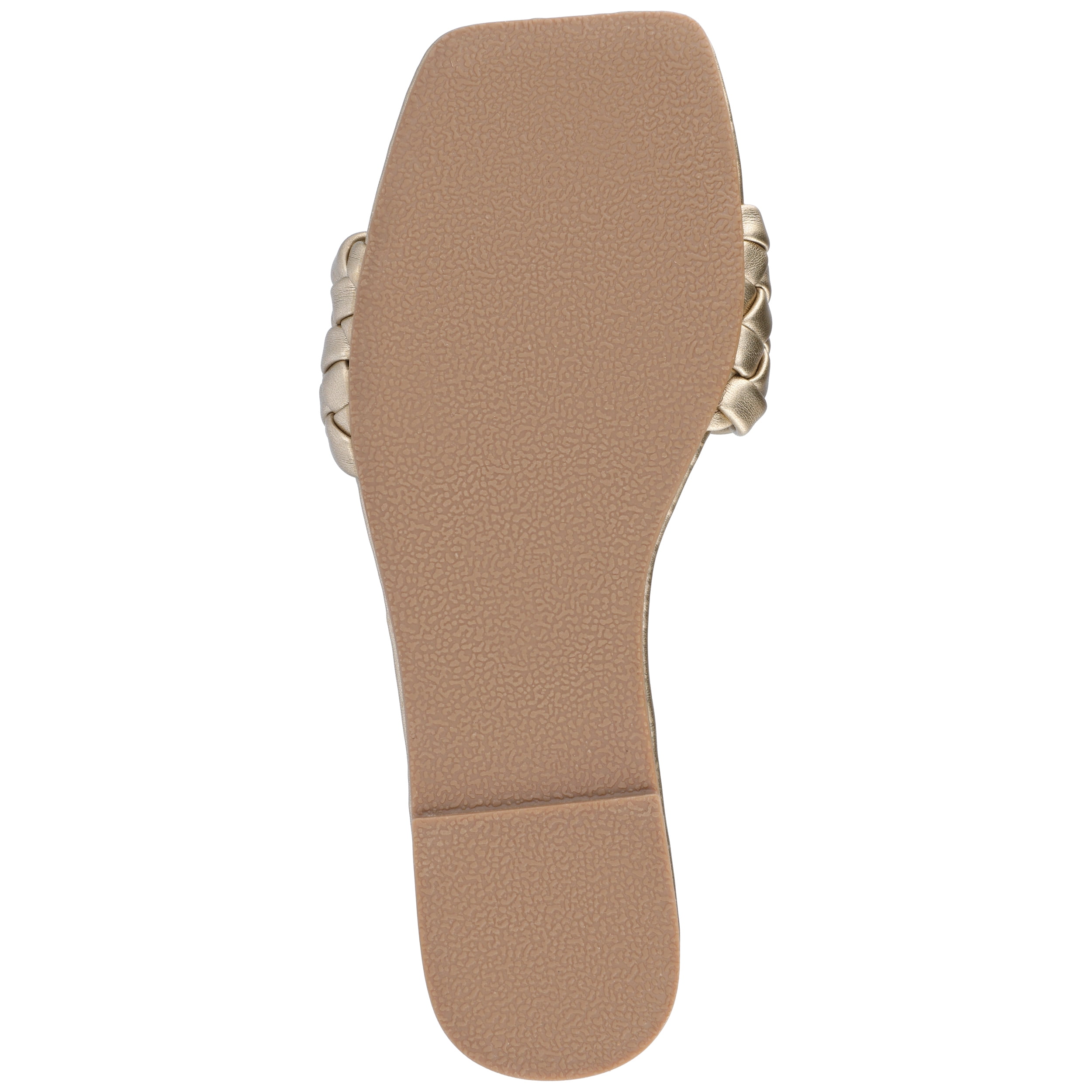 Journee Womens Sawyerr Dual Braided Band Flat Sandals, Widths Available