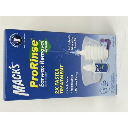 Macks Prorinse Earwax Removal Kit, Advanced Treatment, 0.5 Oz