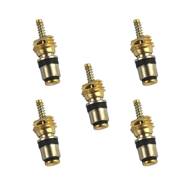 Speravity Núcleo de válvula de aire acondicionado para coche, servicio de alta presión, válvulas Schrader, buen sellado, reemplazo de núcleos Vehículos, repuestos y accesorios Mis Speravity VI016964-00B