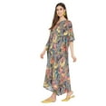thumbnail image 5 of Oussum Women Plus Size Kaftan Dresses for Ladies Kimono Sleeve Caftan Long Maxi Kaftans Online, 5 of 9