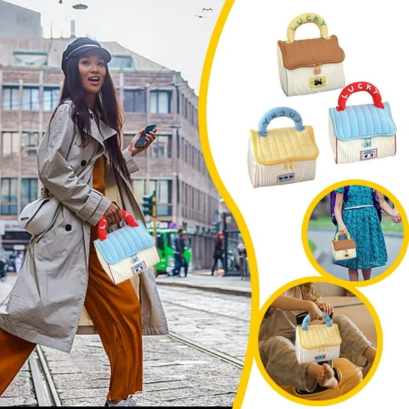 Cute Cottage Themed Large Capacity Makeup Bag For Girls Portable Handheld Travel Cosmetic Organizer Storage Pouch