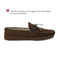 thumbnail image 4 of Minnetonka Mens Casey Slipper, Chocolate, Size 13 Double Wide, 4 of 4