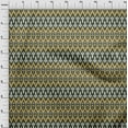 thumbnail image 3 of oneOone Cotton Poplin Fabric Damask & Chevron Ikat Print Sewing Fabric BTY 42 Inch Wide, 3 of 4