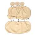 thumbnail image 1 of KAKOWELY car seats cover 1 Set Seat Covers For Car Breathable Seat Covers Rear Seat Covers Car Seat Covers Anti-Slip Seat Cover Car Seat Protector53.54"X22.05"X0.2", 1 of 5