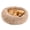 Khaki, variant on Cat Beds for Indoor Cats, 28" Washable Cat Bed Machine , Fluffy Round Pet Bed Non-Slip, Calming Soft Plush Donut Cuddler Cushion for Dogs Kittens,Light Gray
