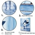 thumbnail image 3 of Designart "Frozen Forte Of The Winter Piano I" Music Floater Framed Wall Art Living Room, 3 of 5