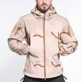 thumbnail image 4 of Awdenio Men's Warm Fleece Waterproof Shark Skin Soft Shell Outdoor Jacket Camouflage, 4 of 8