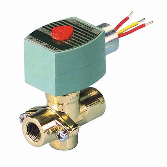 Redhat Solenoid Valve,120VAC,16.1,H,Watertight 8267G007