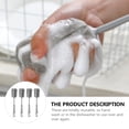 thumbnail image 3 of 4 Pcs Sponge Cleaning Brush Cup Feeding Bottle Scrubber Cleaning Brushes Device, 3 of 8