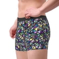 thumbnail image 2 of Naloa Purple-Gold Triangles Mens Underwear - Boxers for Men, Mens Boxer Briefs, Classic Briefs for Men-X-Large, 2 of 5