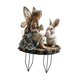 thumbnail image 5 of Estacas decorativas para jardín, estatua de conejo para jardín trasero al aire libre Estilo F, 5 of 8