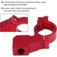 thumbnail image 3 of Soporte de montaje, adaptador de base de espejo, soporte universal para espejo retrovisor de motocicleta, aleación de aluminio de 7/8" (rojo) esquí esquí Gafas de esquí, 3 of 5