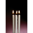 thumbnail image 2 of Rite Lite 45ct Eco-Friendly Natural Beeswax Hanukkah Menorah Candles 4" - White, 2 of 5