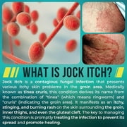 Jock Itch Cream | Extra Strength Antifungal Treatment for Groin & Inner Thighs