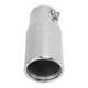 thumbnail image 3 of Punta De Escape, Punta De Silenciador Acero Inoxidable Universal Plata Fuerte Para Camión Para Automóvil, 3 of 7