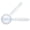 A, variant on Round head measuring ruler Math Tool Manipulative Protractor Ruler