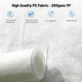 thumbnail image 5 of White 10'X12' Universal Gazebo Cover with Sidewalls, All-Weather Waterproof Enclosure, Mesh Windows & Zippered Door, 5 of 9
