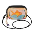 thumbnail image 2 of FORMRS Mini Crossbody Bag for Women Adjustable Shoulder Rope Travel Casual Phone Purse, Goldfish, 2 of 7