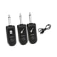 thumbnail image 5 of Transmisor y receptor de guitarra XLR, adaptador profesional de micrófono para bajos, altavoces, instrumentos, micrófono dinámico, pedales de efectos Conjunto negro B, 5 of 8