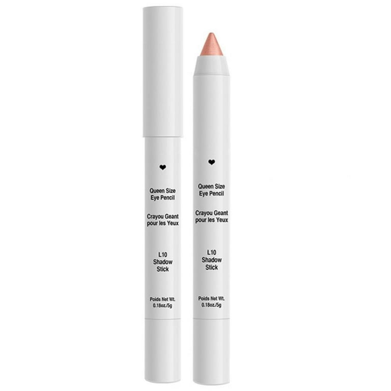 Boobeen Eyeshadow Stick for Eyes, Metallic Cream Eye Shadow Pencil Crayon,  Glitter Eye Brightener Stick, Multi Function Eyeshadow Highlighter, Long