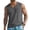 Dark Gray #028, variant on Mens Sleeveless Cotton Tank Tops Workout Cut Off Solid Color Muscle Shirts Gym Casual Beach Summer Tee with Pocket, 2XL